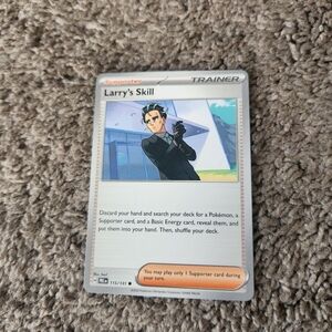 Larry's Skill 115/131 Sv: Prismatic Evolutions Reverse Holo